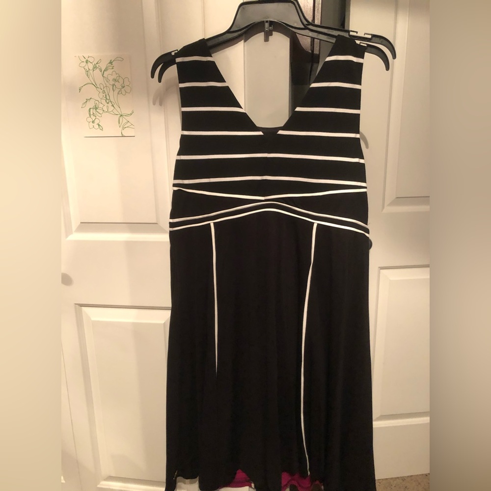 Torrid Empire Collection Colorblock Fit & Flare Dress NWOT - Picture 3 of 3